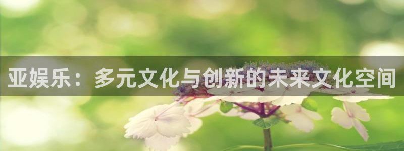 壹号娱乐登录注册：亚娱乐：多元文化与创新的未来文化空间